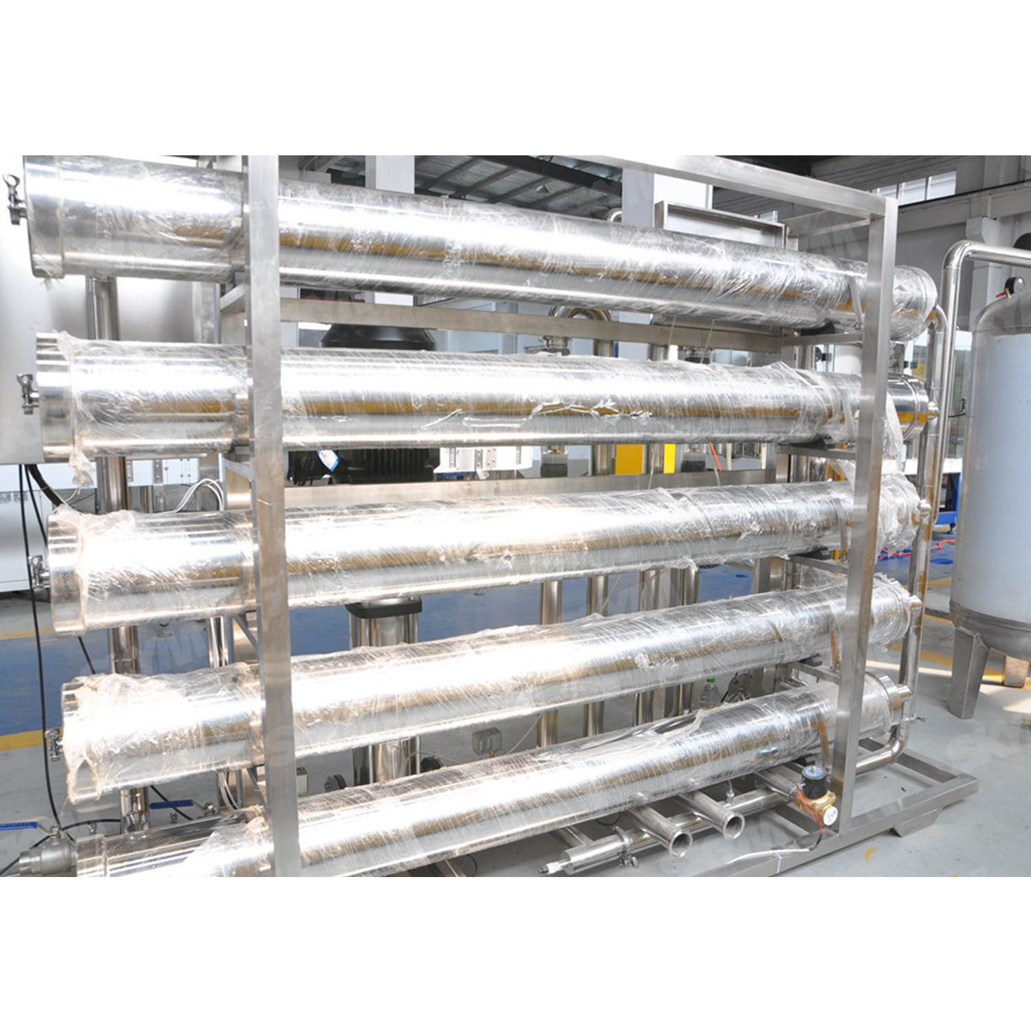 Filtración automática de tratamiento de agua RO UV industrial